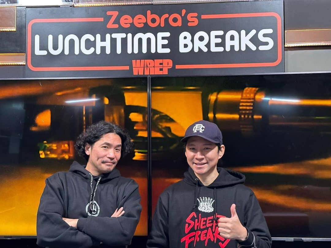 Zeebraのインスタグラム