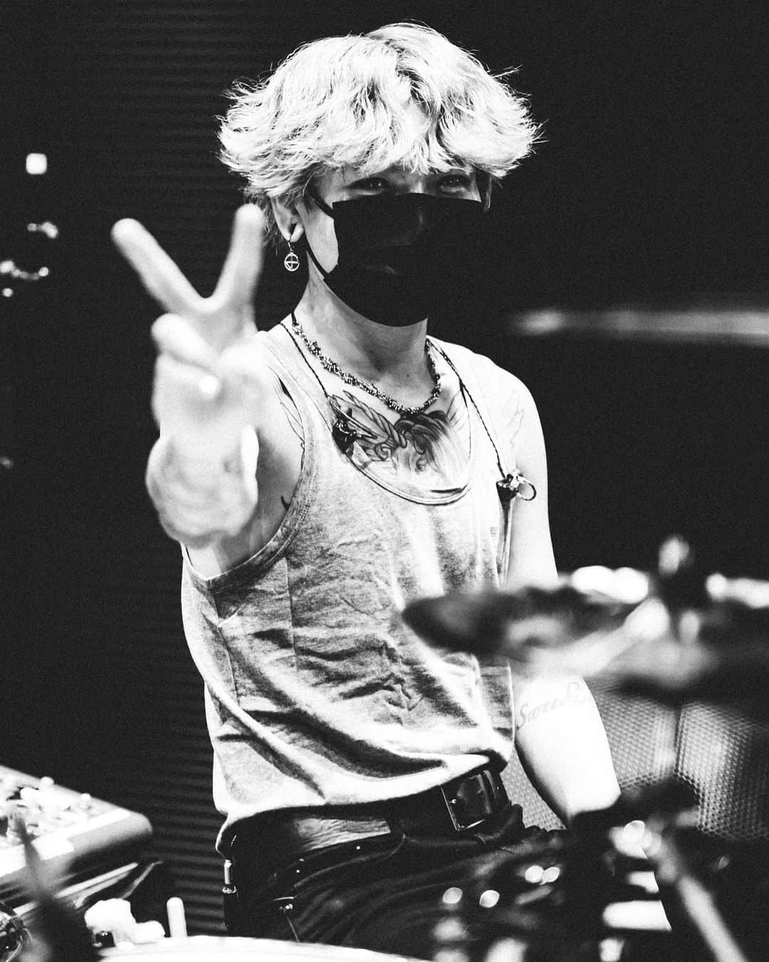 Tatsuya Amanoのインスタグラム：「BTS shots from the drum clinic✌️」