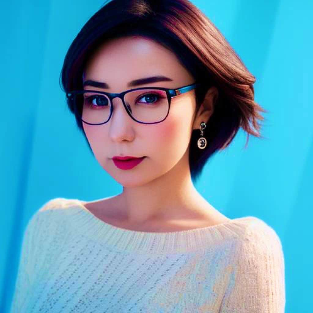 弓月ひろみのインスタグラム：「This is my avatar on the snow app. This looks like my sister, which i think is not like me. But i like this app and i want to pay for the app.  #snow #app #iPhone #AI #avoter  #me」