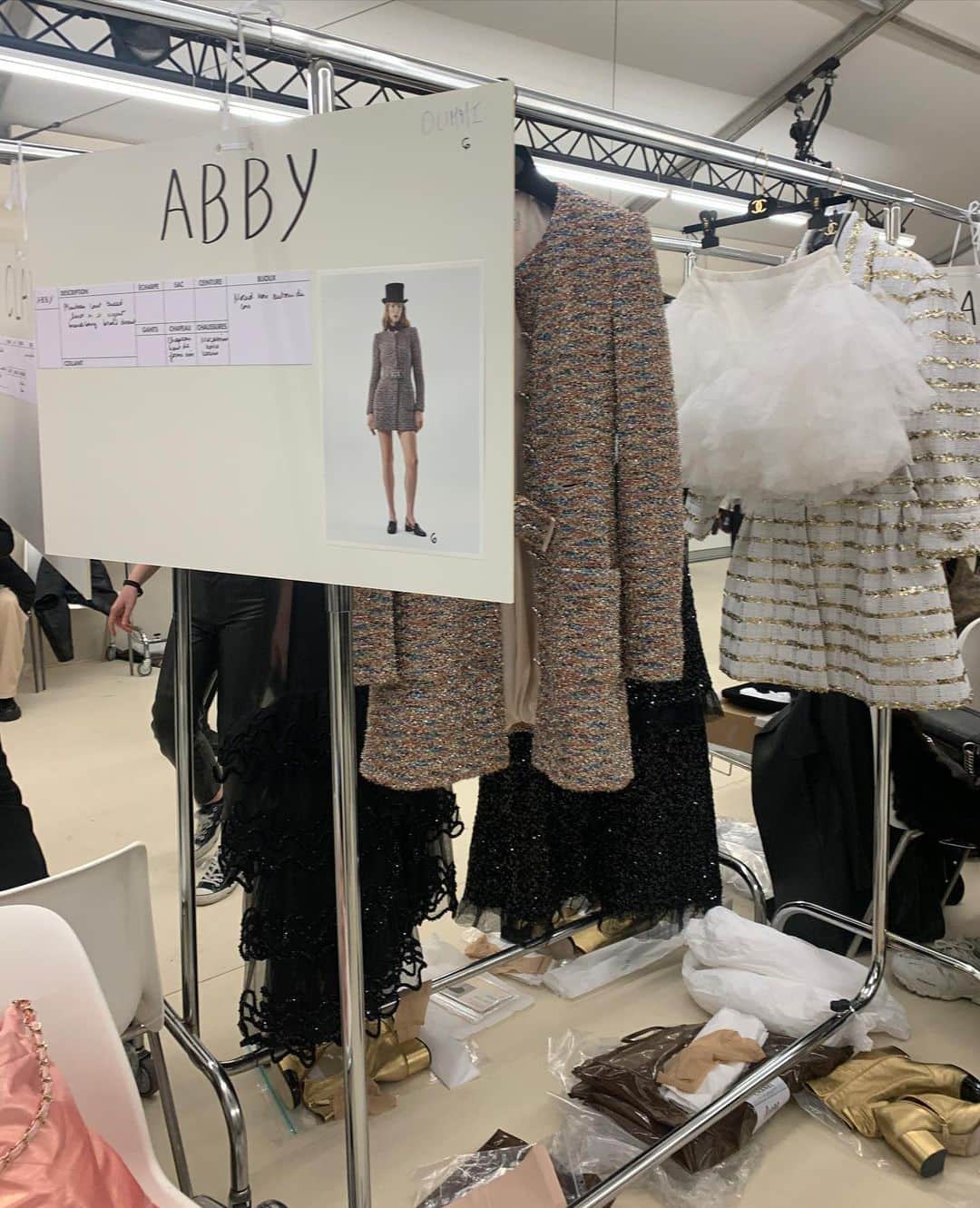 アビー・チャンピオンさんのインスタグラム写真 - (アビー・チャンピオンInstagram)「Chanel haute couture 🤍 thank you @virginieviard @aurelieduclos」1月27日 0時56分 - abbychampion