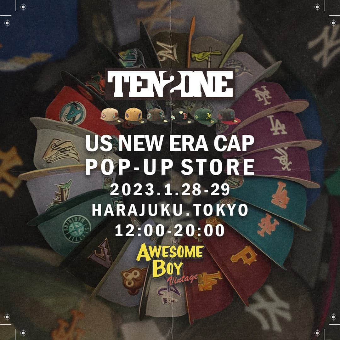 DJ SOULJAHさんのインスタグラム写真 - (DJ SOULJAHInstagram)「今夜！原宿!! No Cap 🧢  @ten2one.jp  @awesomeboy_vintage   #repost @primecutsjp   🚨POP UP開催のお知らせ🚨  Ten2One POP UP STORE by AWSOME BOY  1000日限定で数多くの”Rapビンテージ”アイテムと US海外限定 ”カスタム NEW ERA”を取扱う ”Ten2One”とPOP UPイベントを行います。  今回はAWSOME BOYとコラボした2000年代 初期 [当時物] RAPアーティスト系ビンテージアイテムを元に カスタムしたアイテムを筆頭に今 話題の海外限定の NEW ERA CAPなど200個以上2日に分け並びます。  【Ten2One POP UP Store by Awesome Boy】  〒150-0001 東京都渋谷区神宮前４丁目２６−２８  1/28 (土) & 1/29 (日) 12:00 - 20:00pm   @ten2one.jp  @awesomeboy_vintage   そして前日 1/27 (金) 夕方より同会場にて コラボを記念したレセプションPartyの開催が決定  DJs  @djsouljahpcuts  @dj_takato @musashi0423  @whoisdaogu @yutashioya @iamisssei @eita_harbor @trustmetokyo  Supported by  @studio_cien @redbulljapan @inoue.s_sakura.s  *レセプションは18時から開催予定 入場無料です。  当日は.. NEW ERA着用者にはカメラマンによる撮影 画像提供 爽 飫肥杉 & Red Bullスペシャルドリンク振舞い🈶  沢山のご来店お待ちしております。」1月27日 11時49分 - djsouljahpcuts