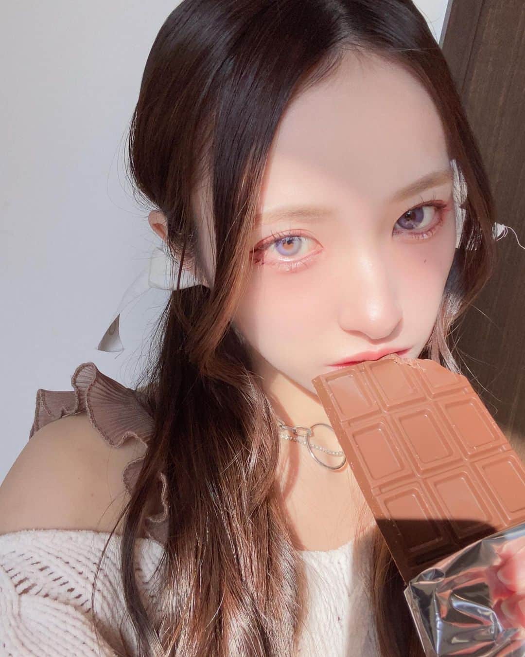 神田麗のインスタグラム：「chocolate girl」
