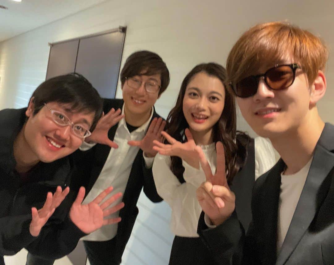 よみぃのインスタグラム：「東大生の皆さん & sherbetさん」