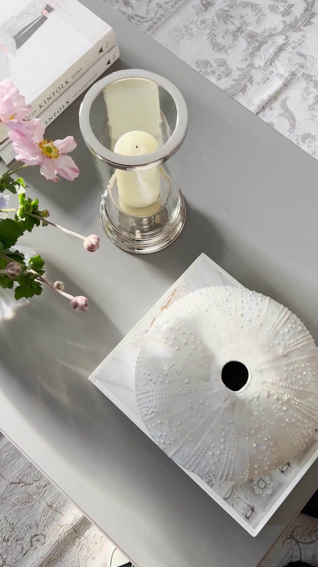 ローラアシュレイのインスタグラム：「Get inspired by the beautiful greyscale colour palette of the Heroic Magnificence Collection. This striking collection features our new 70th-anniversary hero print. The Tregaron features a sublime heroic heron, intertwined with a classically elegant baroque damask pattern.」