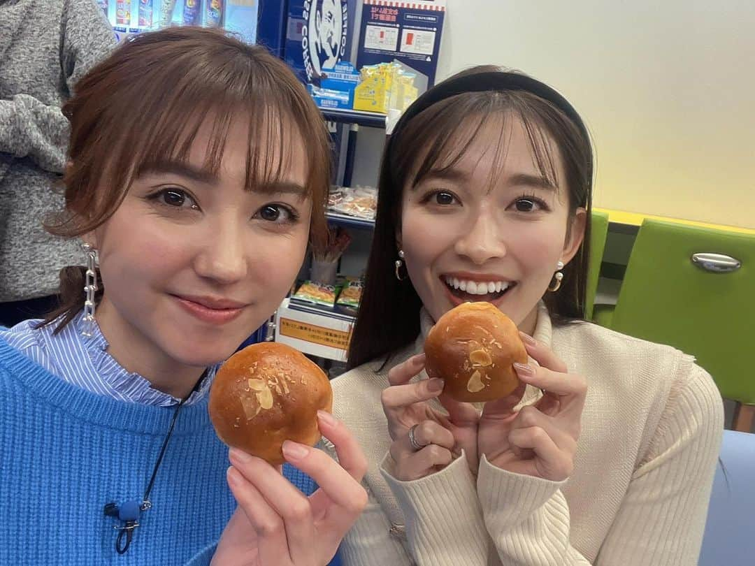 山本里菜さんのインスタグラム写真 - (山本里菜Instagram)「. 純菜ともパオン昭月さんの クリームあんぱん頂いた🖤  美味しすぎてお持ち帰りも してしまった🤤  #クリームあんぱん #パオン昭月」1月27日 16時35分 - rinayamamoto_0622