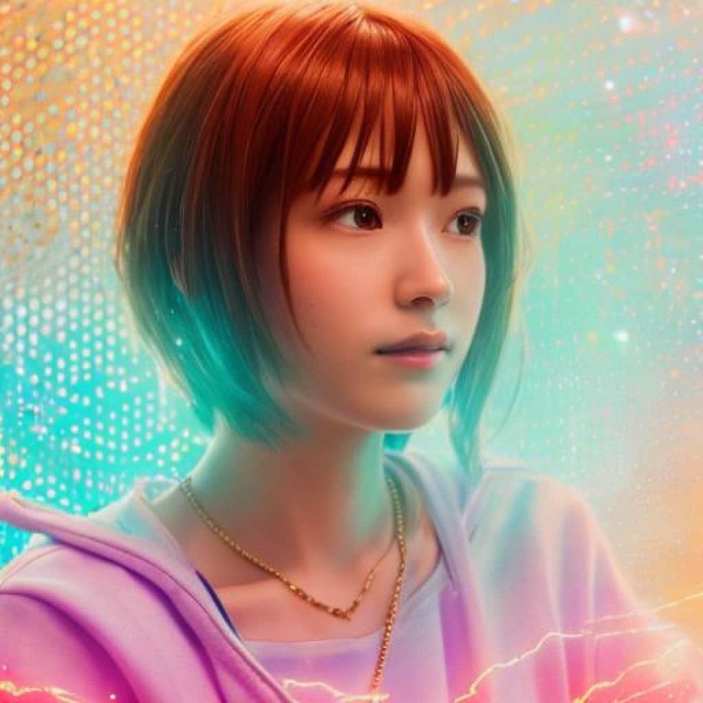 Kecoriのインスタグラム：「やってみちゃった笑  AIアバター。 似てる？？🎮笑 ゲームで登場しないかなぁ😚 なんなら声優も務めたい。笑  #AIアバター #何枚目が1番似てるかな#Kecori #けこり」