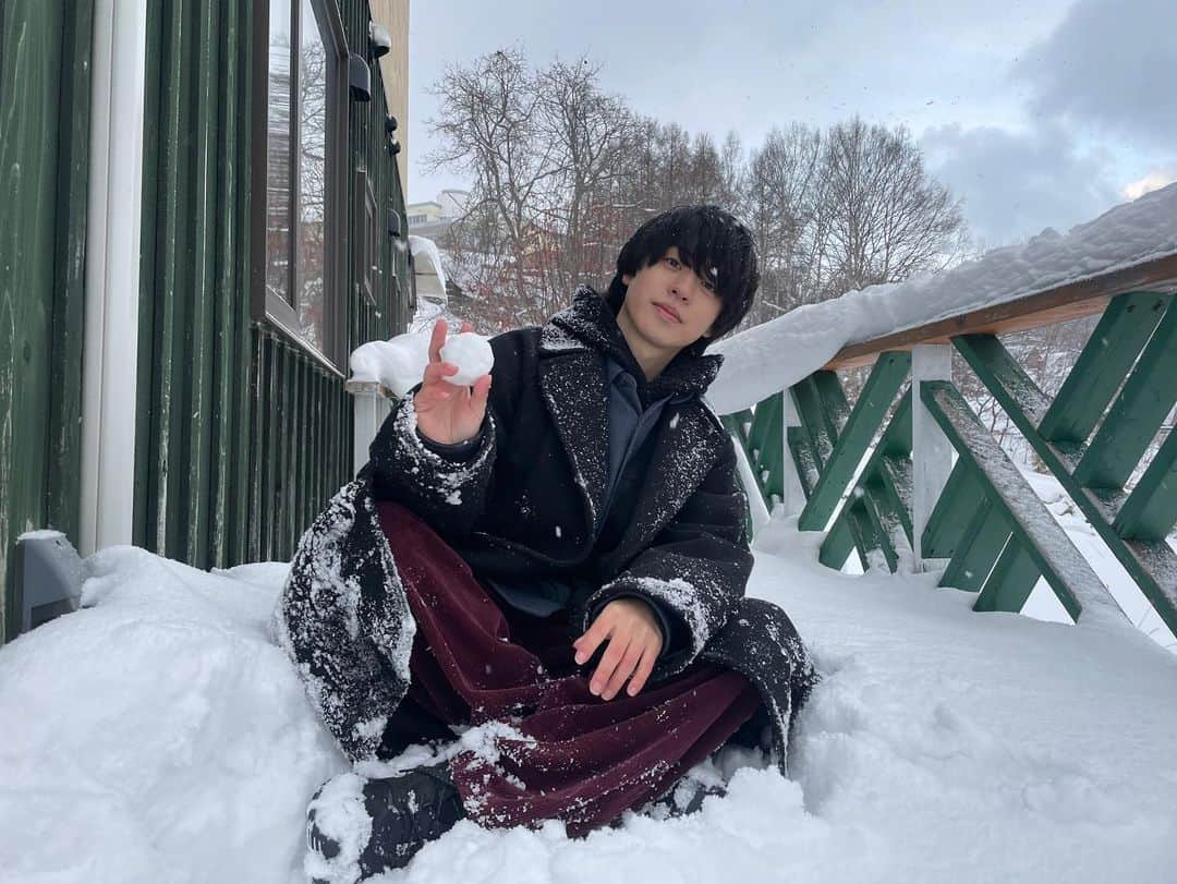 吉田右京さんのインスタグラム写真 - (吉田右京Instagram)「雪。」1月27日 21時18分 - ukyo_1006