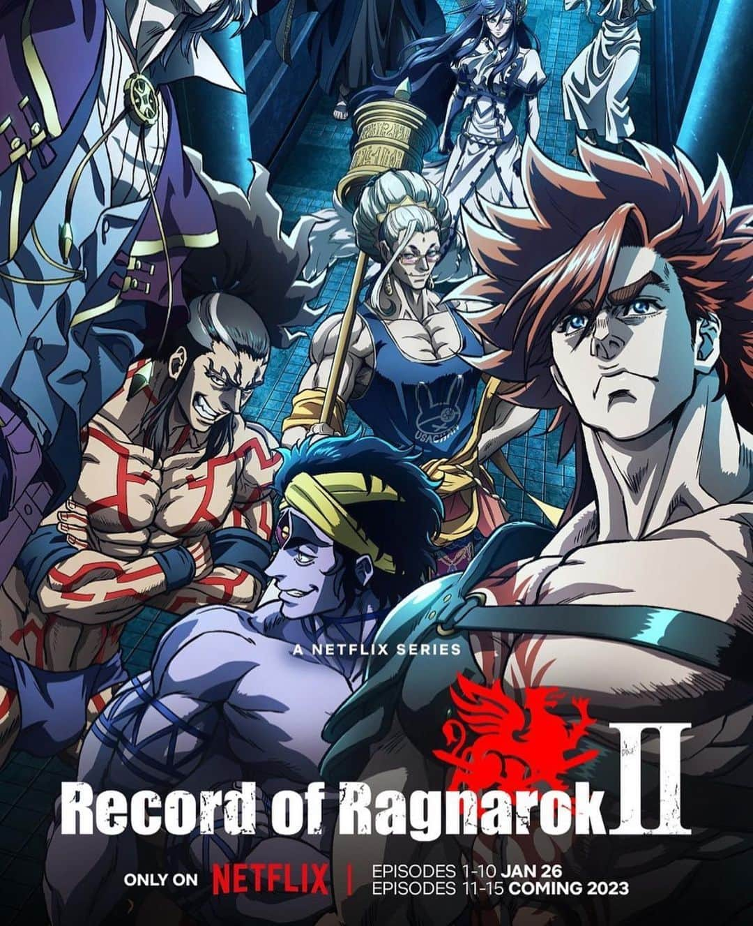 マイケル・ベンヤアーのインスタグラム：「#animation and #anime fans, I’ll be voicing a few characters in #recordofragnarok #season2 streaming now on #netflix #recordofragnarokseason2 Check it out! #japanime #animation」