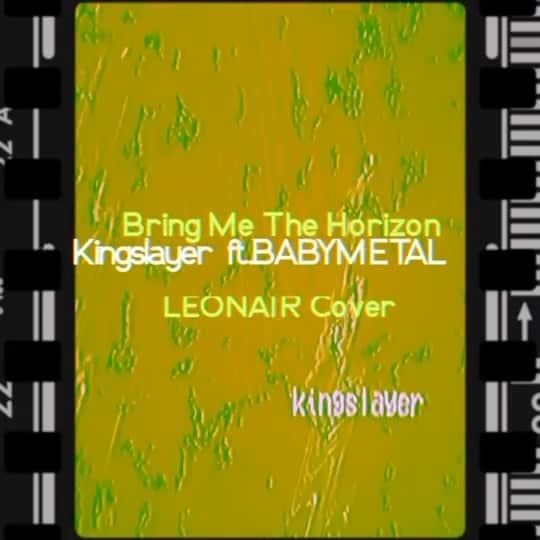 ヒヨリベリー（REVERBEE）のインスタグラム：「Kingslayer - Bring Me The Horizon ft. BABYMETAL Covered by LEONAIR Watch the full video on my YouTube 😈❤️‍🔥👑  #bringmethehorizon #babymetal #kingslayer #cover #leonair」