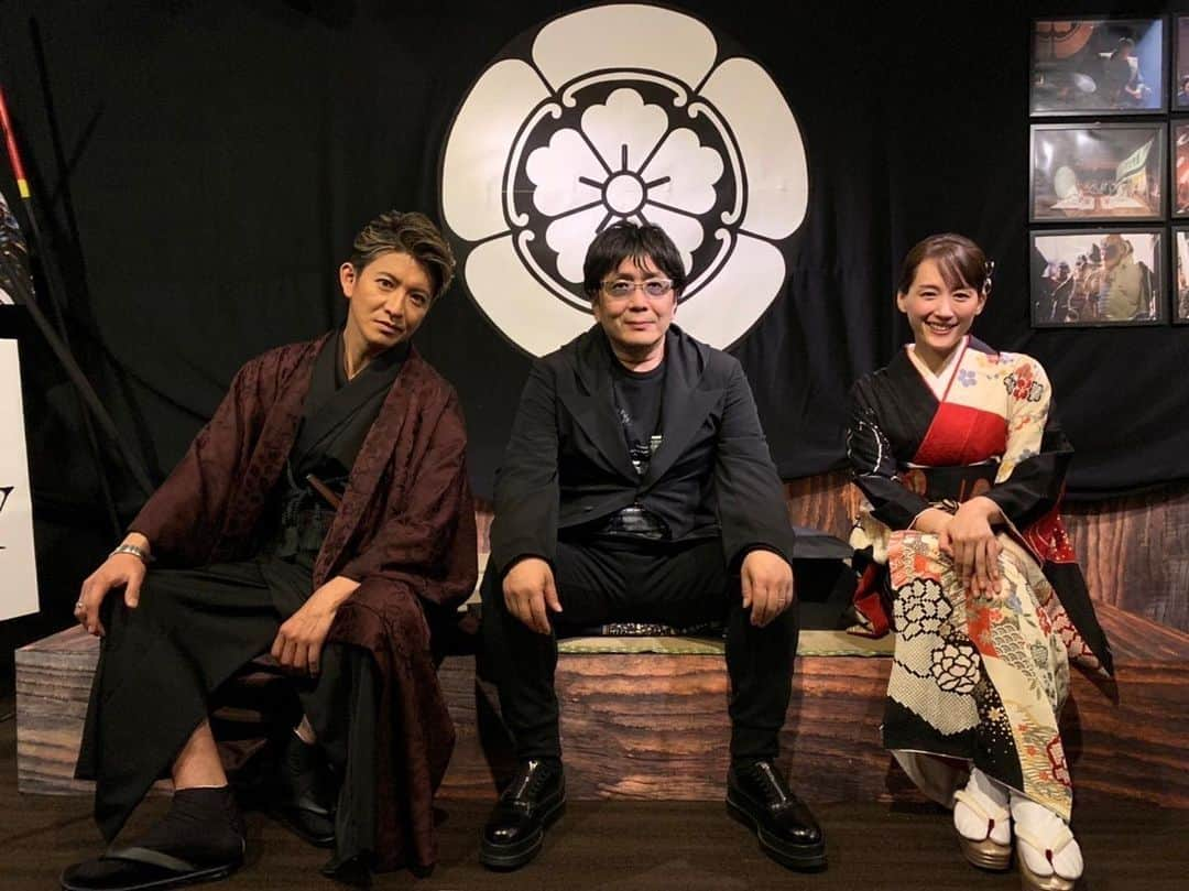 木村拓哉fansのインスタグラム：「『𝐓𝐇𝐄 𝐋𝐄𝐆𝐄𝐍𝐃 & 𝐁𝐔𝐓𝐓𝐄𝐑𝐅𝐋𝐘』 　　　  大ヒット上映中🏴  #レジェバタ  #木村拓哉 #綾瀬はるか  #古沢良太 #大友啓史 監督」