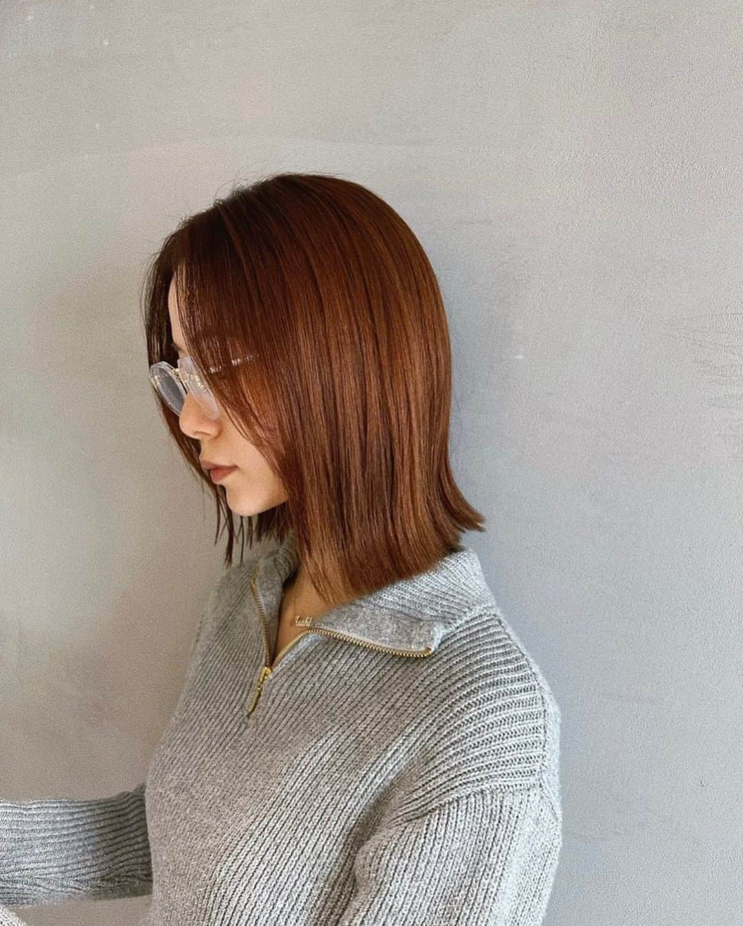 朝日奈央さんのインスタグラム写真 - (朝日奈央Instagram)「🍊 髪が明るいだけでウキウキな気分になれるね🪄😌」1月28日 19時45分 - pop_step_asahi