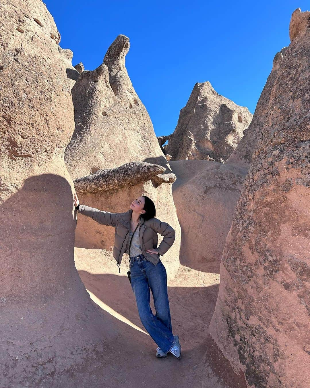 メーガン花子のインスタグラム：「観光シリーズ⛰🐎 トルコアイスが美味しくていっぱい食べてきた」