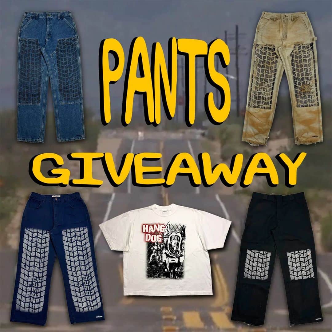 ASICS Tigerのインスタグラム：「3 Winner Giveaway!  We are giving away two pairs of "Roadkill" pants, and three "Forgot Poop Bags" T-shirts.  DISCLAIMER: This is the only account we will be using please be cautious of scam accounts.  Like + follow + tag a friend for first entry. Tag us in a story post for 3 additional entries.  Pants sizes are listed in post.  1st place: Pants + Shirt 2nd place: Pants or Shirt 3rd place: Shirt  Winners picked next Wednesday 1/11/23  #giveaway #streetweargiveaway #clothinggiveaway #freestuff #streetwear #smallbusinessgiveaway #giveaways #contest #claymodel #claydesign #sculpture」