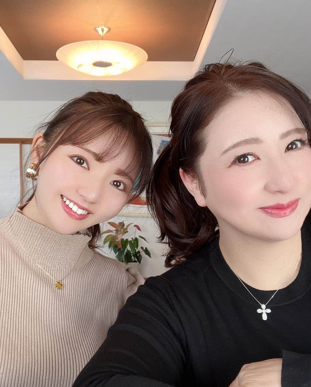 木下マリアのインスタグラム：「.  無理やり娘の🐰に付き合わされる母age 50 ...笑  .  人生折り返し これからも元気でいてね💫  .  #🐰」