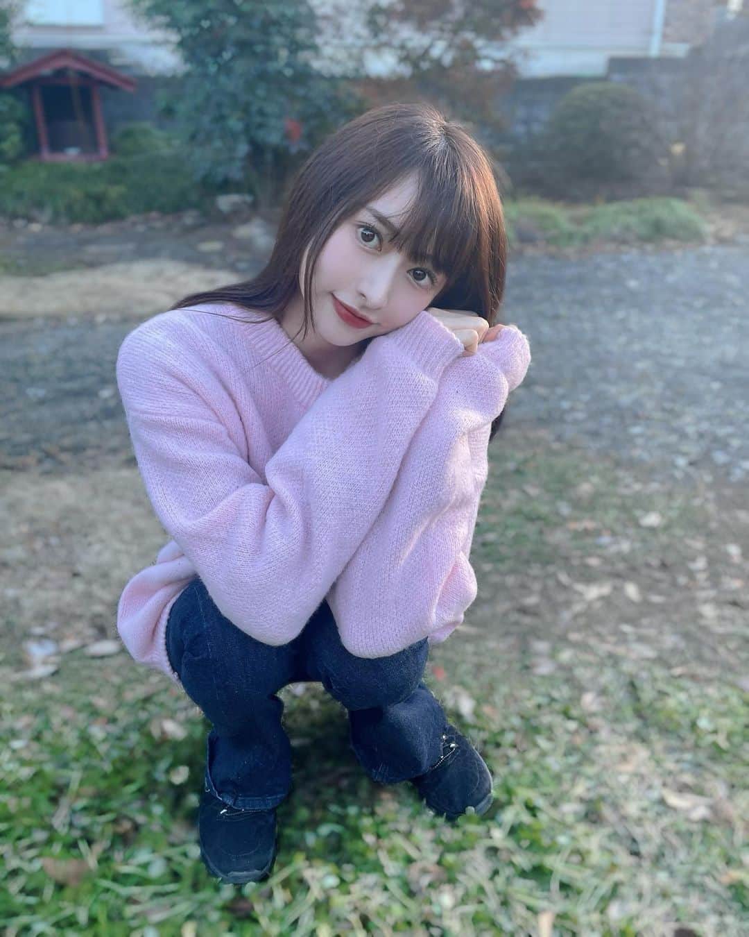 りーめろ先輩（莉音）さんのインスタグラム写真 - (りーめろ先輩（莉音）Instagram)「めずらしくピンク！  おやすみいい🌙」1月5日 21時42分 - ree_mero_official