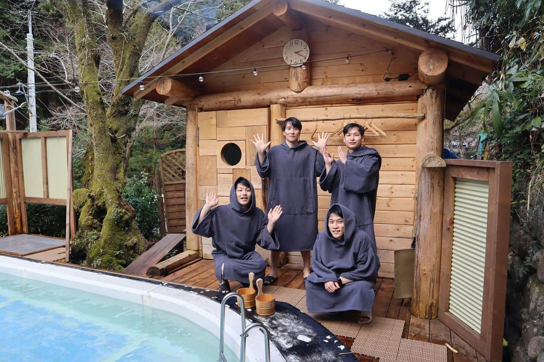 倉島大地のインスタグラム：「Sauna kota LEPO 🧖‍♀️🍃(神奈川 厚木)  今年の旅行のテーマは「サ🧖‍♀️」  次はどこ行くか〜😏😏  #サウナ #🧖‍♀️ #サウナコタレポ #貸切サウナ #大磯プリンスホテル」