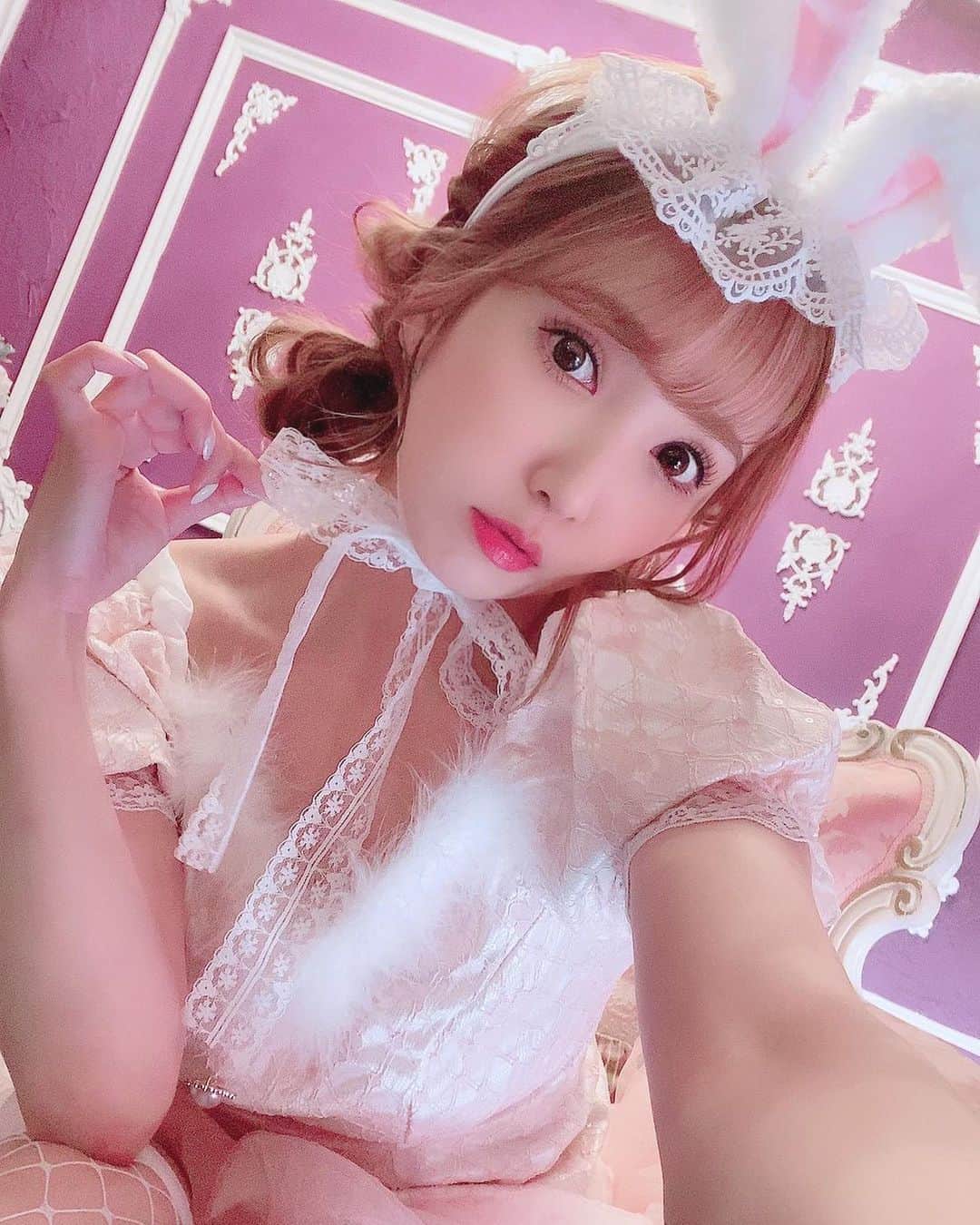 友田彩也香のインスタグラム：「早く皆に会いたいな🐰💗 ⁡ 今年も推してくれる？🐰💭 ⁡ ⁡ #インスタグラビア #instagravure #Japanese #japanesegirl  #asian #asiangirl #asianwoman #asianstyle #sexy #body #photo #gravure #shooting #photographer #ootd #bunny #bunnygirl #rabbit #2023 #卯年 #official #follow #followme」
