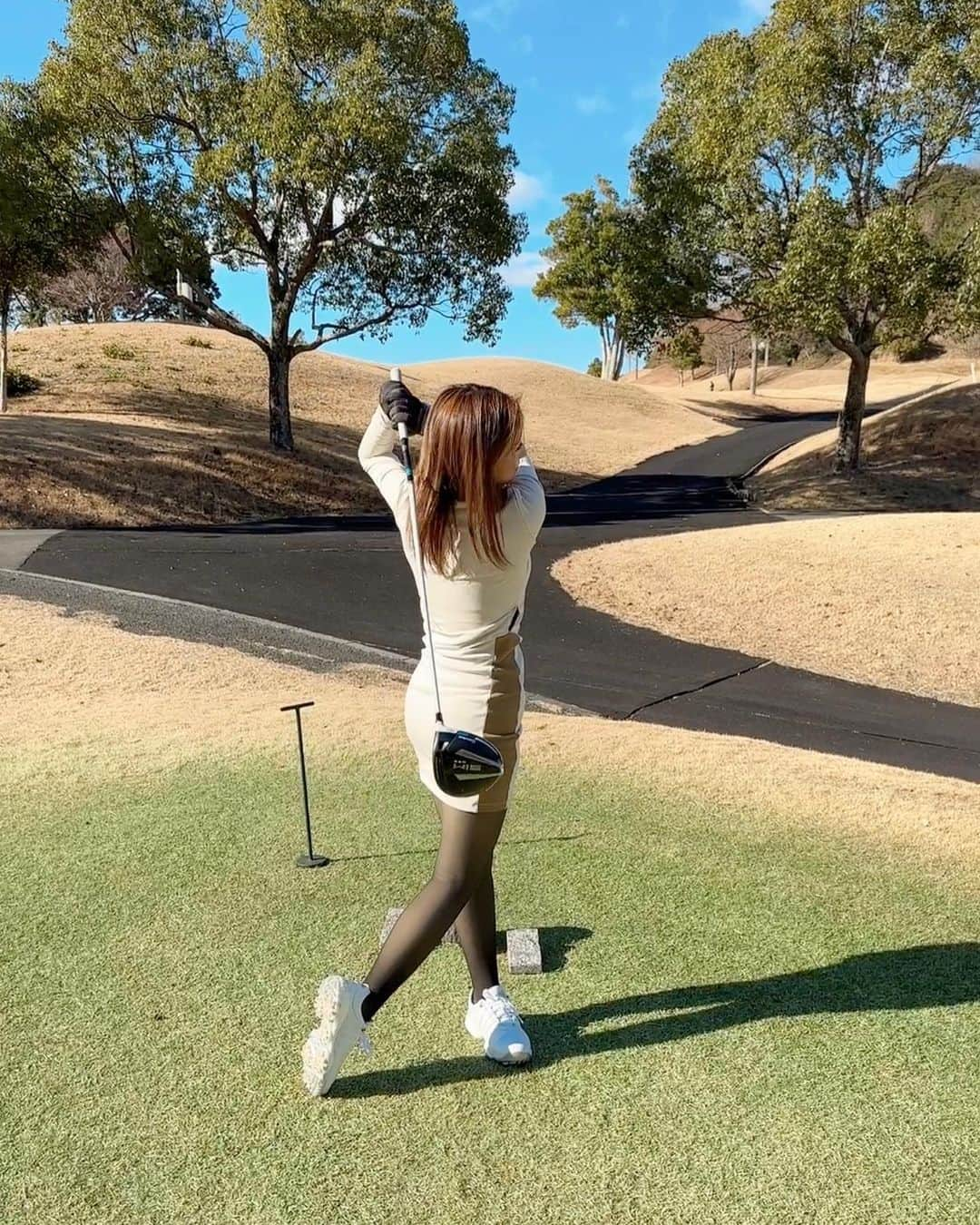 ひちゃんさんのインスタグラム写真 - (ひちゃんInstagram)「今回のゴルフのスコアは93でした⛳️✨」1月6日 17時45分 - hichan_golf