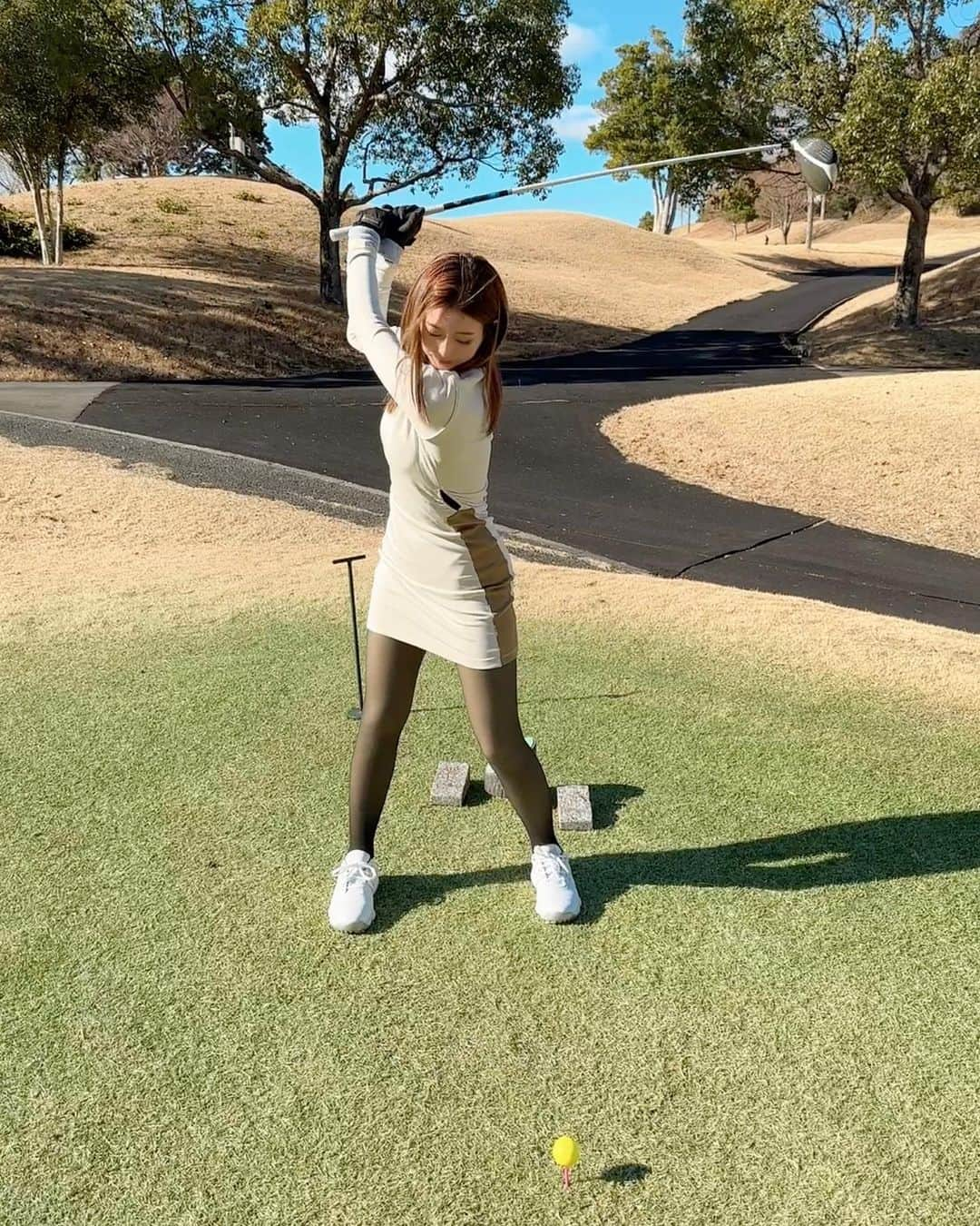 ひちゃんさんのインスタグラム写真 - (ひちゃんInstagram)「今回のゴルフのスコアは93でした⛳️✨」1月6日 17時45分 - hichan_golf