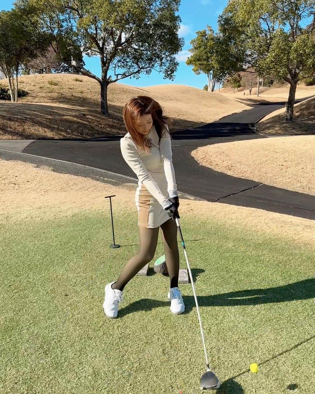 ひちゃんさんのインスタグラム写真 - (ひちゃんInstagram)「今回のゴルフのスコアは93でした⛳️✨」1月6日 17時45分 - hichan_golf