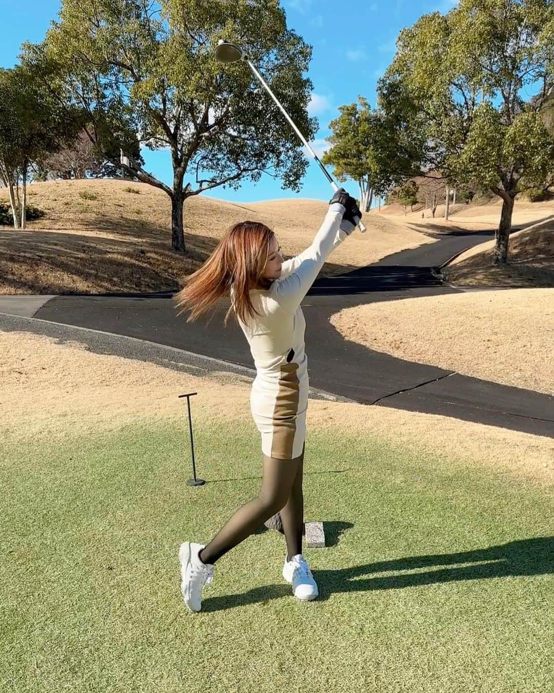 ひちゃんさんのインスタグラム写真 - (ひちゃんInstagram)「今回のゴルフのスコアは93でした⛳️✨」1月6日 17時45分 - hichan_golf