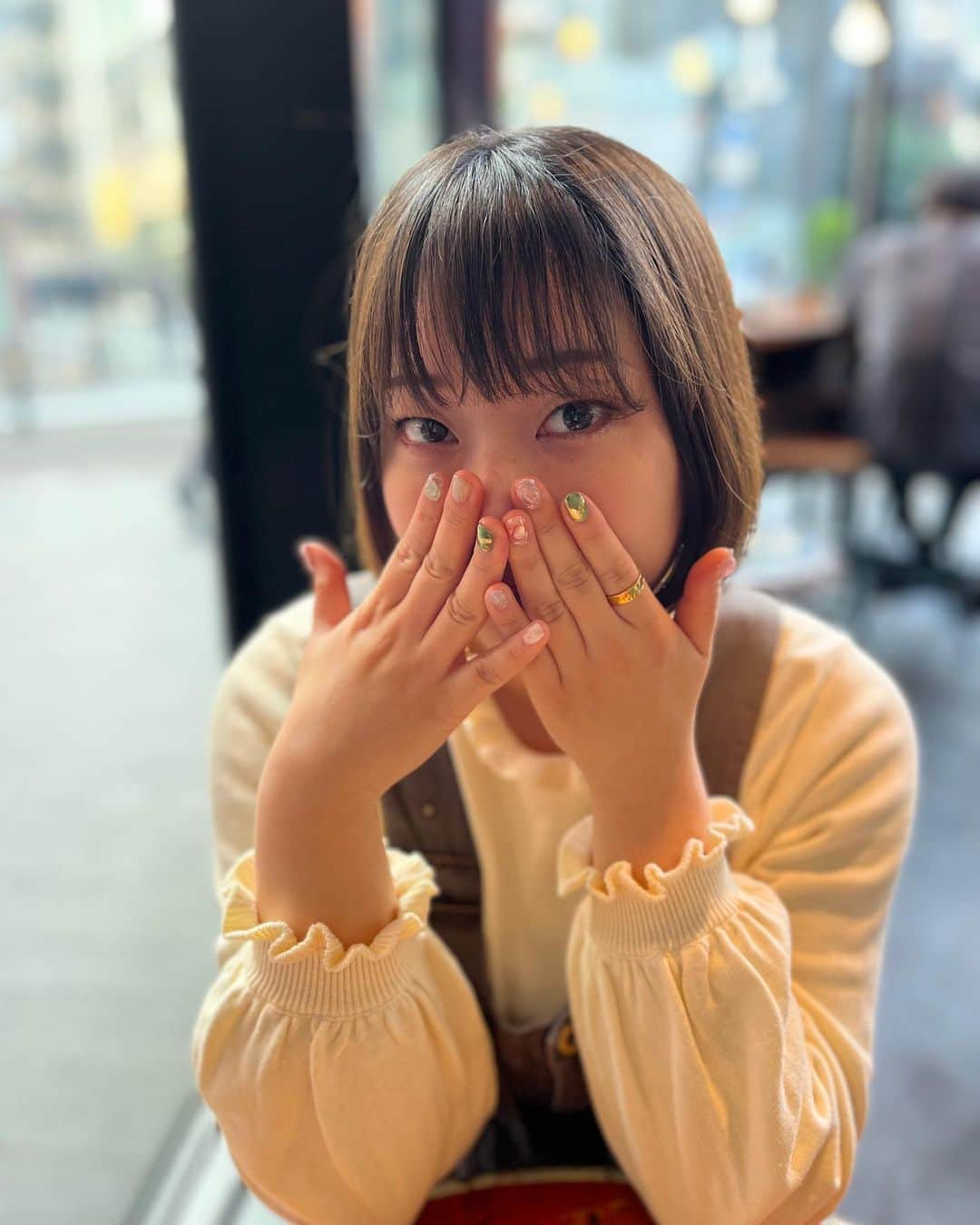 山井祥子のインスタグラム：「NEW NAIL‼︎  #爪 #かわいい」