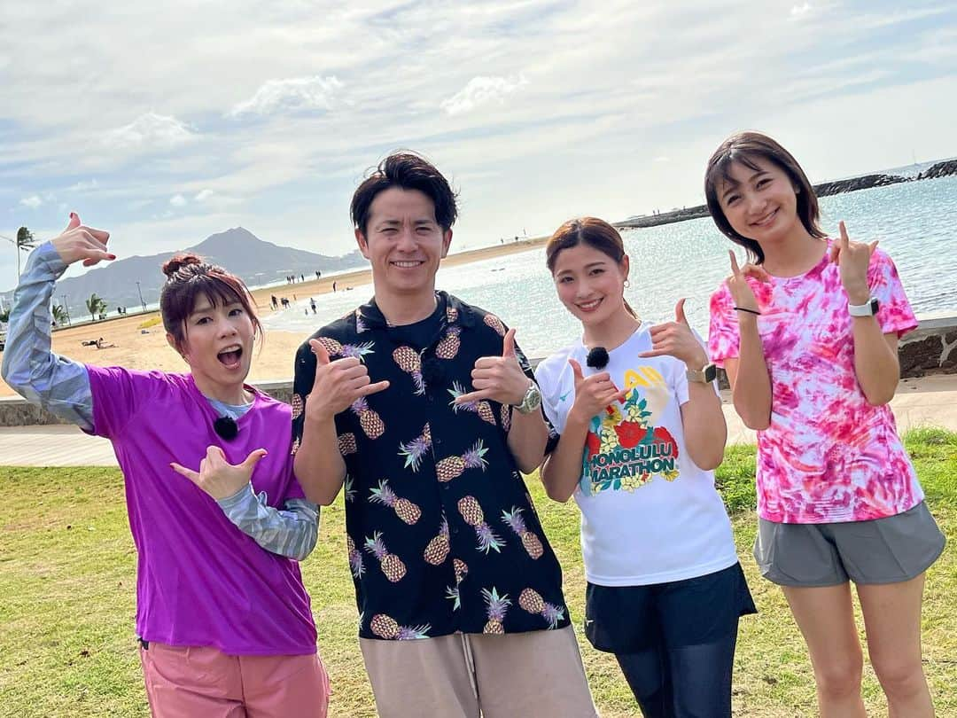 TBS「JALホノルルマラソン」さんのインスタグラム写真 - (TBS「JALホノルルマラソン」Instagram)「🐬🍹🌼🏄🌴 15日(日) ごご４時〜『ホノルルマラソン』が３年ぶりに放送されます！ ※関東地区 🎽今回はランナーとして、レスリング五輪３大会連続金メダルの吉田沙保里さん、オリエンタルラジオの藤森慎吾さん、TBSの近藤夏子アナウンサーが参加。番組のスペシャルサポーターを土屋炎伽さんが務めます🌟 🍽最新グルメスポットの紹介や⛰ダイヤモンドヘッドにも登っちゃいますよ！ ぜひご覧ください！ ※関東地区以外の皆様は、見逃し無料配信動画サービス『Tver』でご覧いただけます！」1月6日 18時09分 - tbs_honolulu