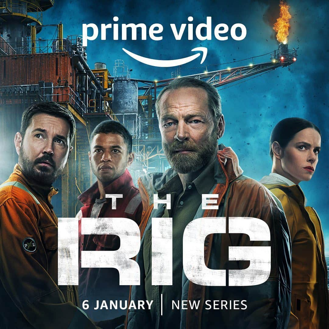 イアン・グレンのインスタグラム：「“Kinloch Bravo to coastguard…” 🌫️ All six episodes of #TheRig are now available on @primevideouk and @primevideo worldwide.」