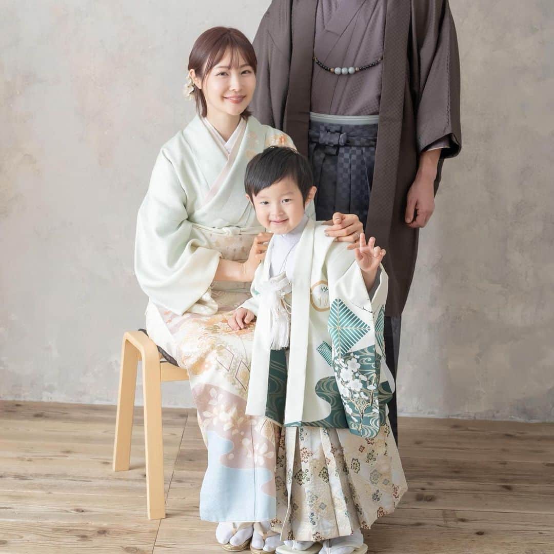 仁藤みさきのインスタグラム：「七五三💓」