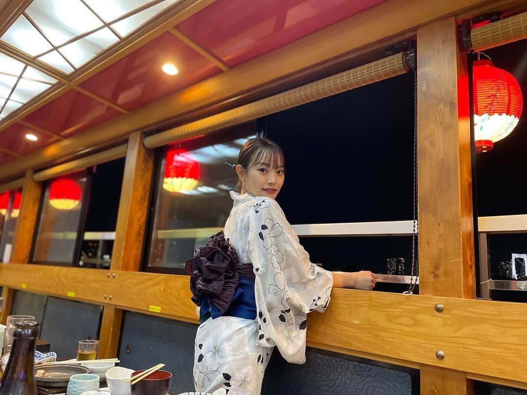 のインスタグラム：「🦖時差投稿 #浴衣」