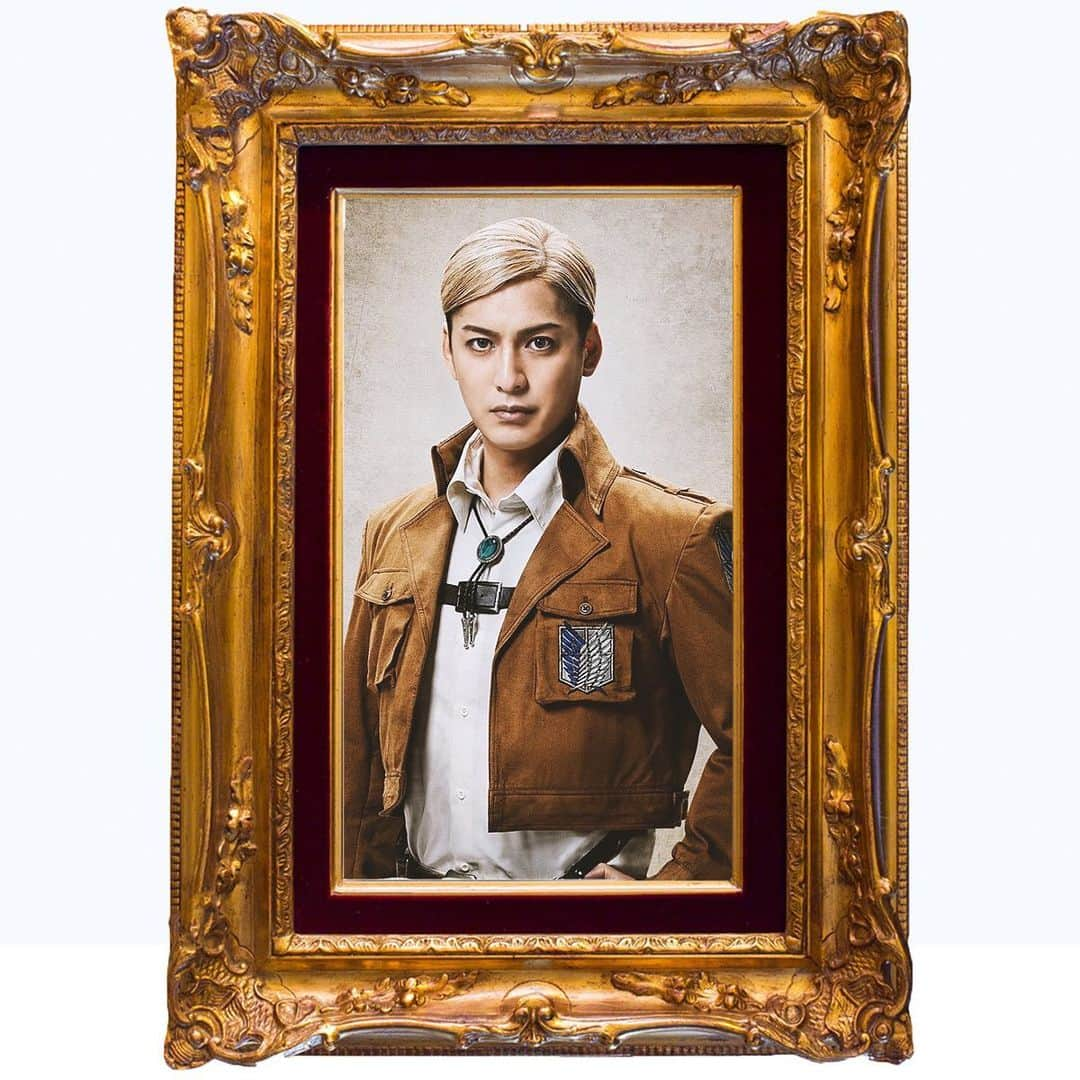 大野拓朗のインスタグラム：「#進撃の巨人 #attackontitan #エルヴィン #エルヴィンスミス #erwin #erwinsmith #進撃ミュ #shingekinokyojin」