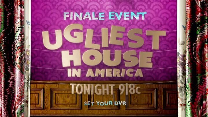 Rettaのインスタグラム：「Tonight’s the FINALE • Who’s it gonna be and what’s it gonna look like?? • @hgtv  @discoveryplus  #UgliestHouseInAmerica」