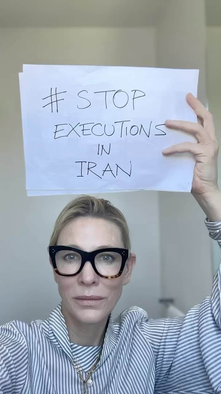 ペジ・ヴァーダトのインスタグラム：「#stopexecutionsiniran PLEASE SHARE」