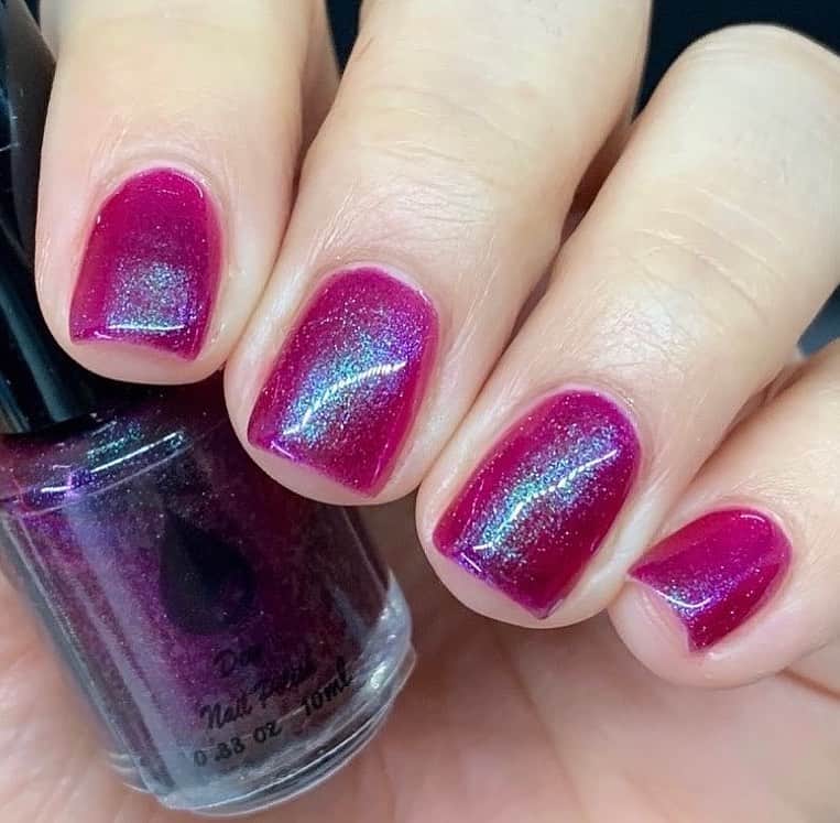 Nail Designsさんのインスタグラム写真 - (Nail DesignsInstagram)「Check out @dewnailpolish Jan contribution to @polishpickup shop!! . Sales Date: Jan 6th-9th . Theme: Greek Mythology  . Polish Name: Fountain of Youth  . A burgundy polish with color shifting magnetic pigment. Shifts from green-purple-blue . Price: $12.50 . Product Size: 10mL . Available: 150」1月7日 10時24分 - nailartfeature