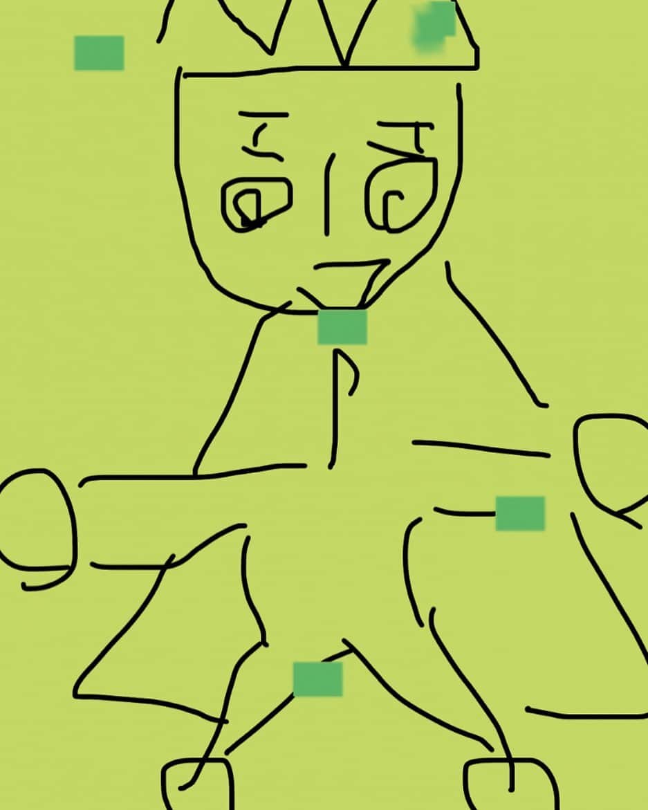 金井成大のインスタグラム：「#王子 #絵  直筆しました。ひどい。  1月15日飴なめなめ王国が誕生するまでの歴史をお芝居にするのどうでしょう？ ２部変えてもいいし。」