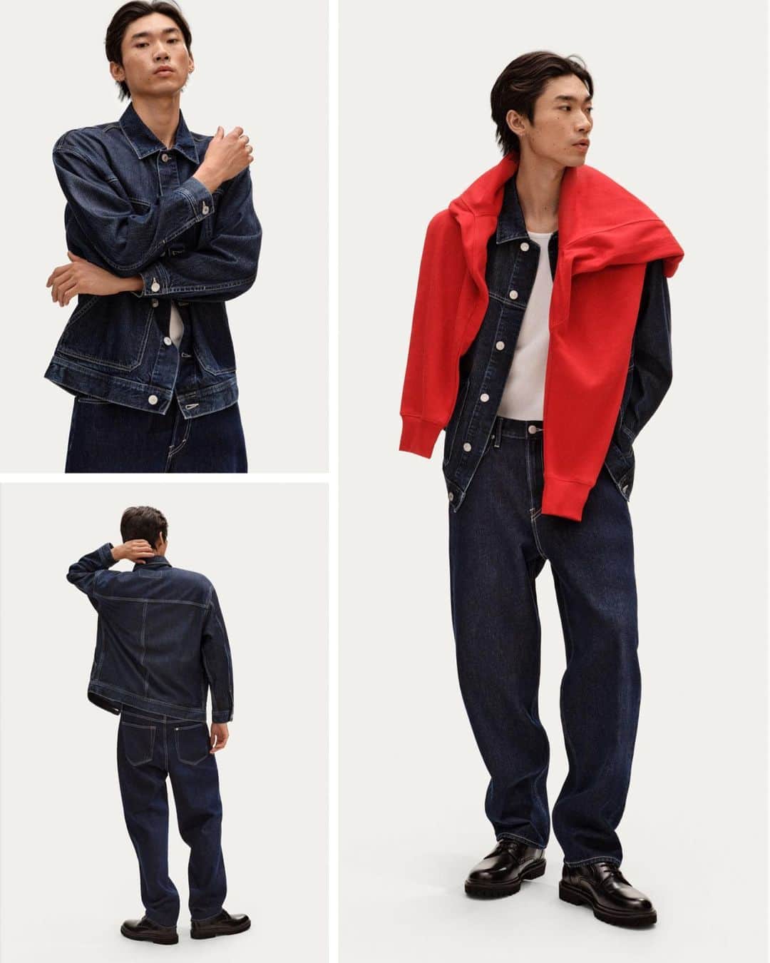 のインスタグラム：「Which ones your favorite 😎 @hm @hm_man AW lookbook & style guide !! thanks to my favorite team 😚❤️  @supamodelmanagement」