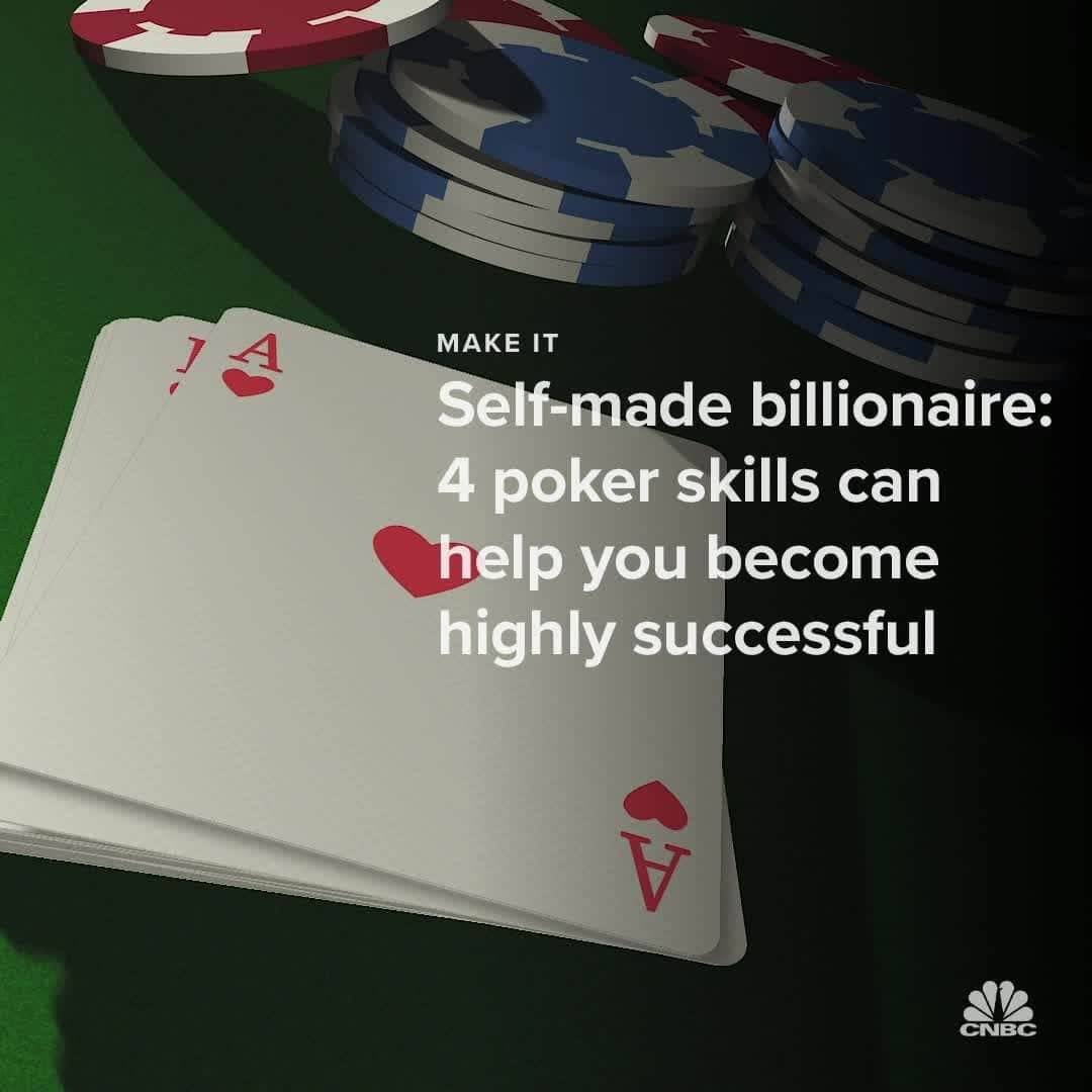 CNBCのインスタグラム：「Self-made billionaire Jenny Just has some simple advice to young women who want to succeed in business: Learn to play poker.⁠ ⁠ The realization began when Just sat down to learn poker with her teen daughter, Juliette, a few years ago. The skills and strategy it took to win were familiar, she says.⁠ ⁠ It paved the way for Just’s newest venture, Poker Power, a virtual workshop aimed at teaching poker to women of all ages. The game can foster the skills women need to advance their careers and succeed in the workplace, she says.⁠ ⁠ “If you come to one lesson, you learn how to play poker,” Just says. “If you come to more than one lesson, you’re going to start to learn these larger life skills and business skills.”⁠ ⁠ Four poker skills are particularly important, Just says. See what those skills are – and why they’re so important – at the link in bio. (with @CNBCMakeIt)」
