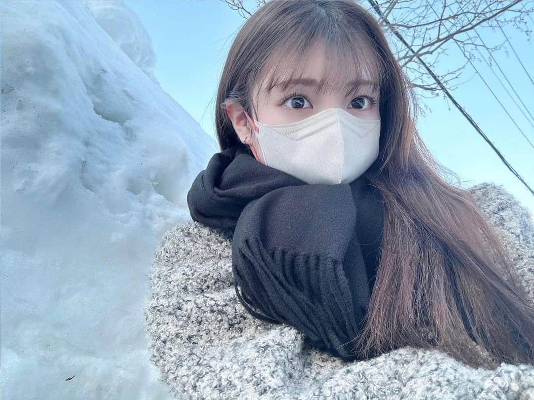 小玉梨々華のインスタグラム：「北海道ただいま☃️」