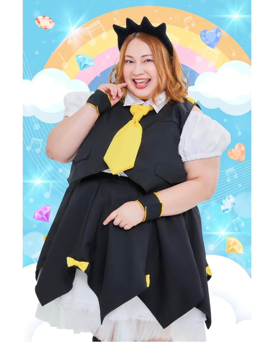 のインスタグラム：「2023年4月29日(土)  びっくえんじぇる５周年ワンマンLIVE 〜ヘルシーと一緒にデブ⭐︎レボリューション〜  in サンリオピューロランド フェアリーランドシアターにて開催が決定しました‼️  とっても嬉しいです😭❣️❣️❣️  デビューしてから メンバーが脱退したり、 コロナで全国ツアーが中止になったり。  気づいたらデビューしてから、コロナでやりたいことがセーブされてしまう期間の方がなってしまいました。  でも、いつまでも立ち止まってなんかいられません。  びっくえんじぇるは、今年、飛びます！  うさぎ年🐰だしね❤️笑  今までなんとなくびっくえんじぇるのことを応援していた。 好きだけどなかなか会いにいく勇気が持てなかった。 大好きで現場にきているヘルシーの皆様、  是非、4月29日に会いにきて欲しいです。  そして、沢山の応援のおかげでこうして、サンリオピューロランドにて、ワンマンLIVEができます。 本当にありがとうございます❣️❣️❣️  楽しみだ😭💕💕💕💕  楽しもうね🥰❤️❤️❤️」
