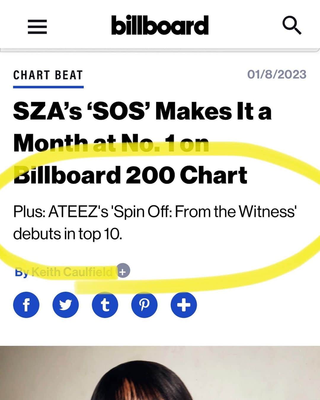Jaeyoon Choiのインスタグラム：「KAI Media가 두번째로 유통한 ATEEZ EP앨범 Billboard200 7위! 지난번 3위에 이어 이번에도 Top10에! 연말에 연휴에 모두모두 고생하셨습니다!!!!」