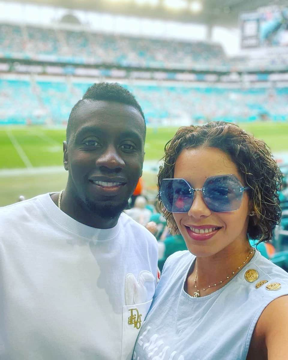 ブレーズ・マテュイディのインスタグラム：「GO @miamidolphins 🐬🏈」