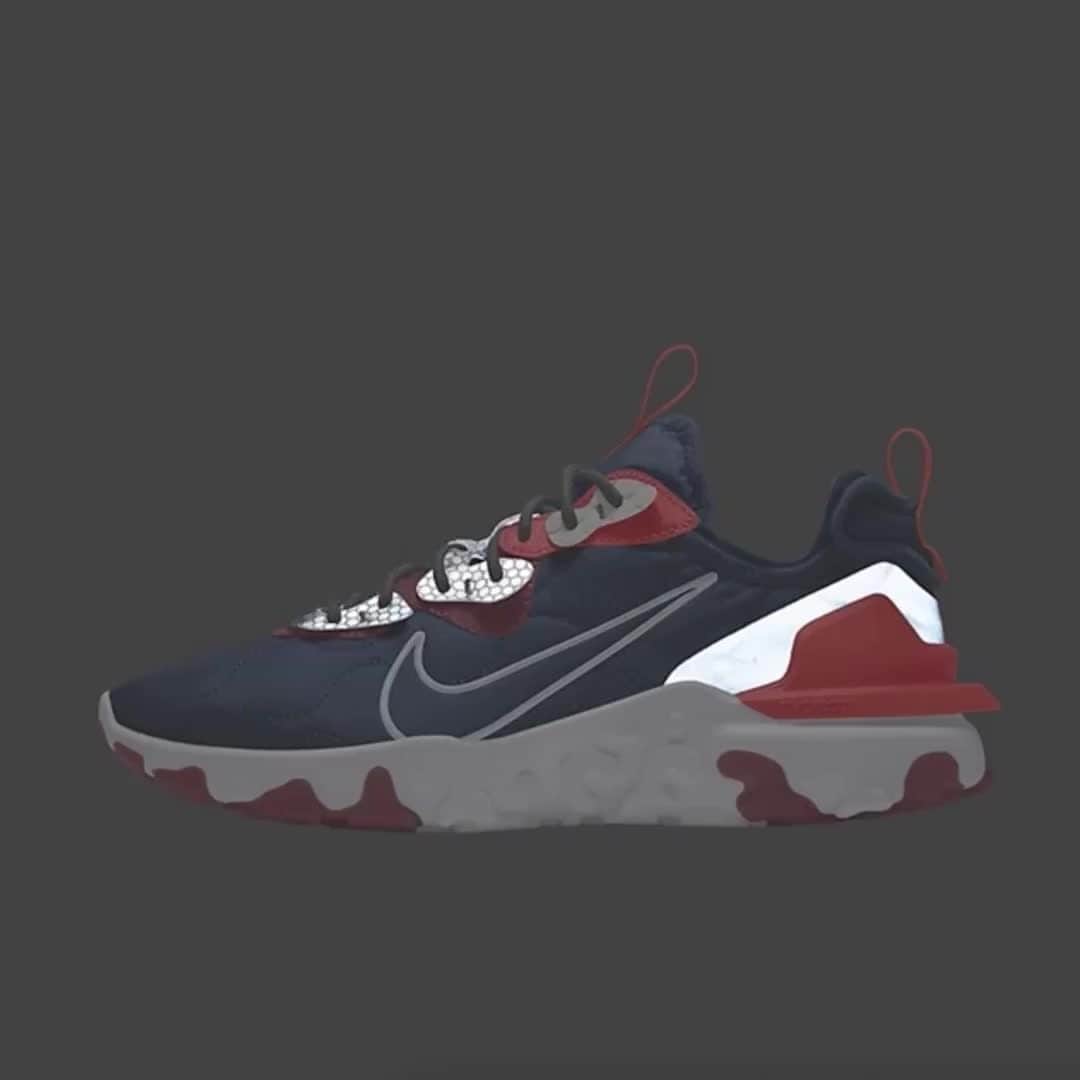 3M（スリーエム）のインスタグラム：「Where innovation and fashion meet 🤝  Check out how Nike and 3M worked together to create iconic sneakers like the Force, Air Max, and Blazers using @3MScotchlite Reflective Material to not only elevate style but improve pedestrian visibility at night.  When illuminated by a light source, retroreflective materials helps viewers see objects in low light, increasing the visibility of people moving in the dark. 👟🌟  #3M #Nike #Scotchlite #reflective #retroreflectivity」