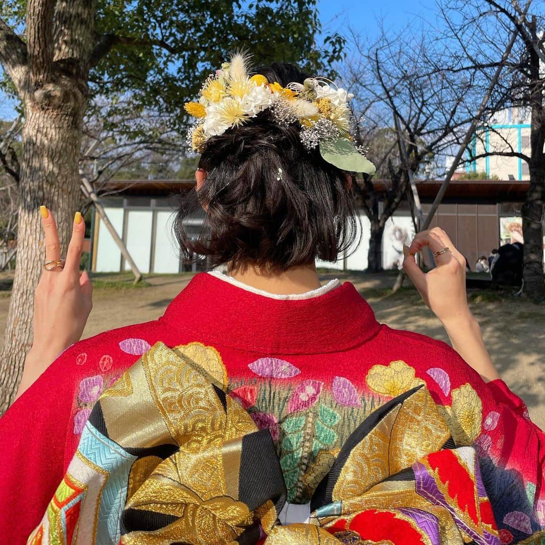 青山華依さんのインスタグラム写真 - (青山華依Instagram)「. 成人式を迎えることができました＾＾ これからも成長出来るように頑張ります(^^)/」1月10日 12時55分 - tftftf___100