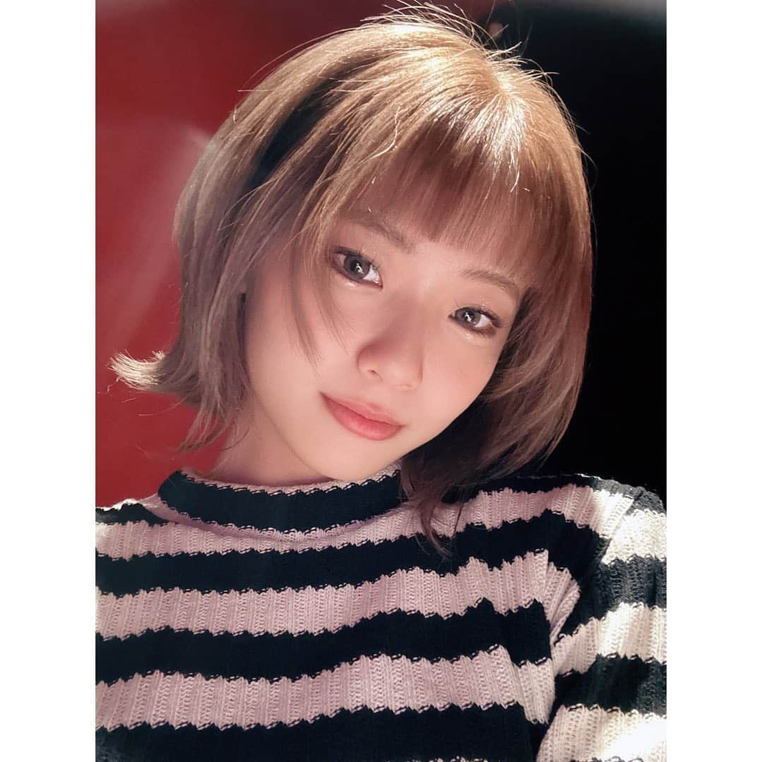 あみかさんのインスタグラム写真 - (あみかInstagram)「ボブウルフになた😁」1月10日 19時03分 - amika_tanaka0429