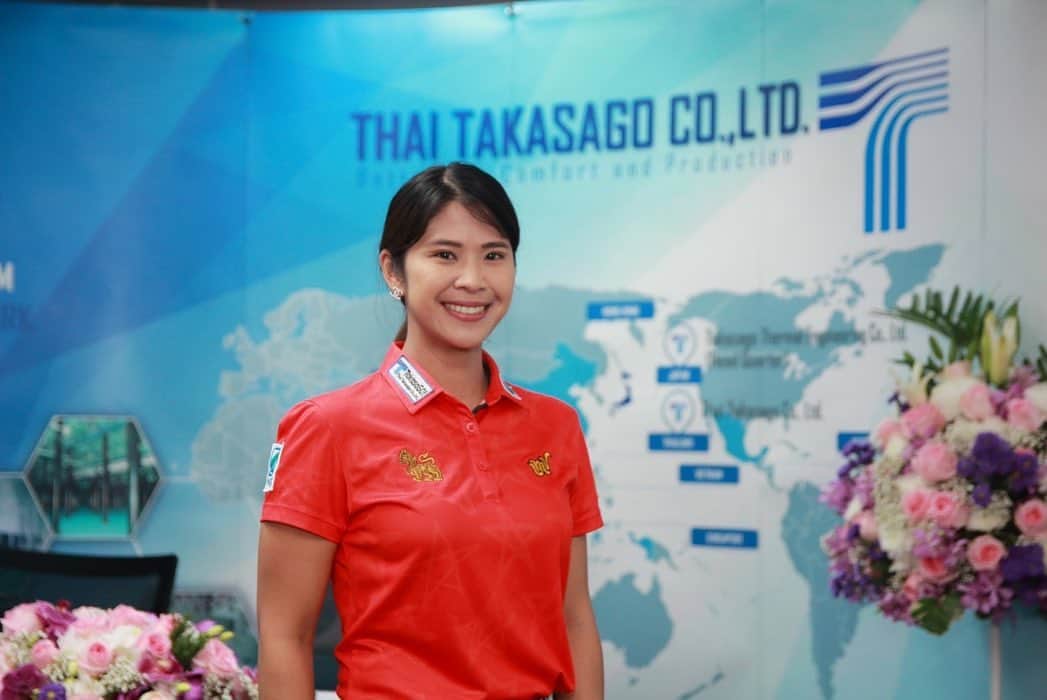 ポーナノン・ファトラムさんのインスタグラム写真 - (ポーナノン・ファトラムInstagram)「แหวนขอขอบคุณบริษัท Thai Takasago ที่ให้การSupportติดต่อกันมาเป็นปีที่5ค่ะ🙏✨ขอบคุณสำหรับกำลังใจที่ดีมาตลอด แหวนจะพยายามพัฒนาตัวเองและทำผลงานให้ดีที่สุดค่ะ✌️🥰 #thaitakasago」1月10日 21時23分 - waen_pornanong