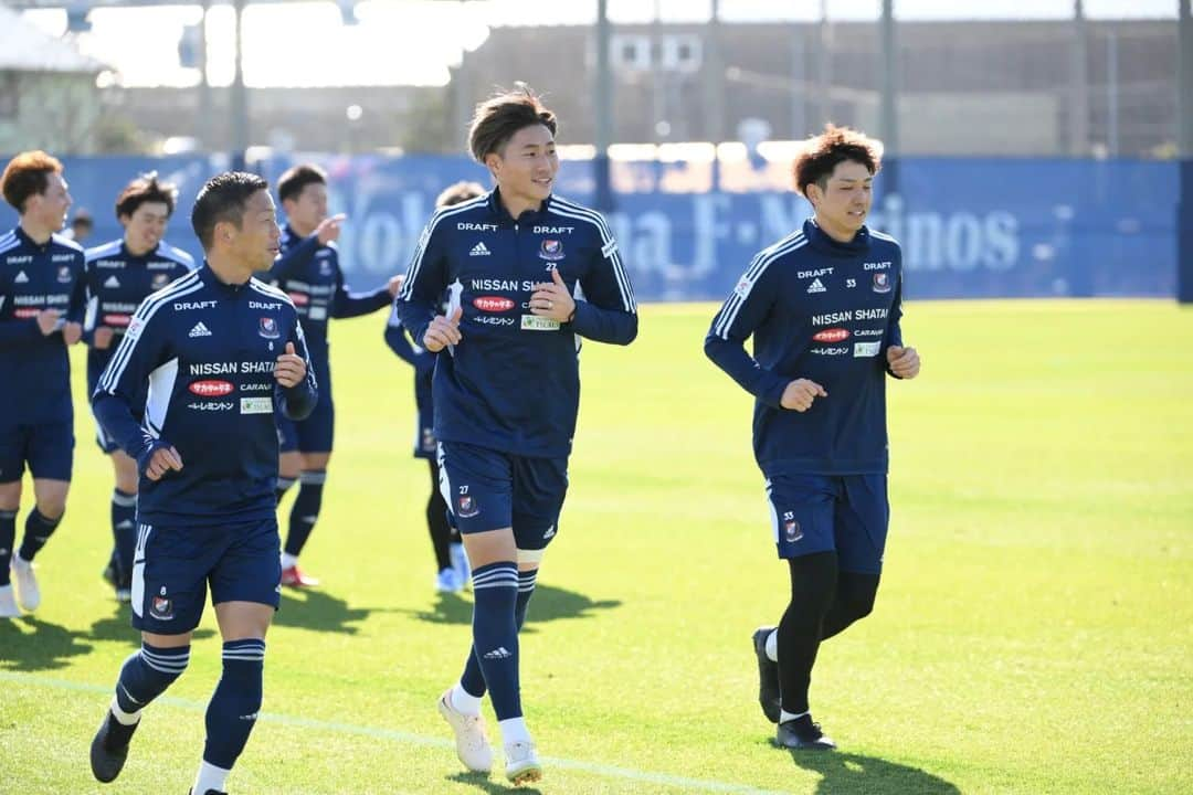 松原健のインスタグラム：「2023シーズンスタート🔥  #fmarinos #すべてはマリノスのために  #やったるで2023 #漢は30から」