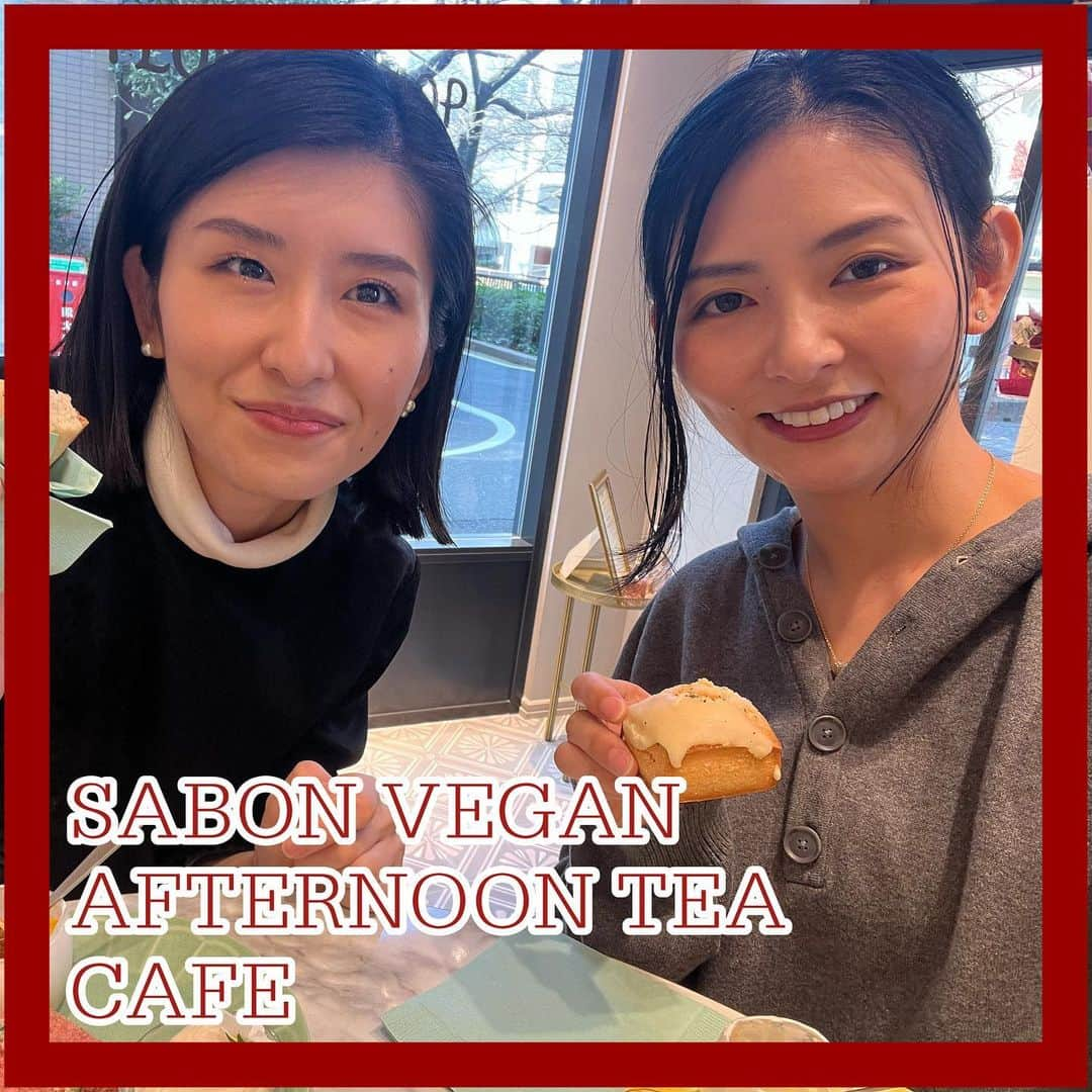 濱田文恵さんのインスタグラム写真 - (濱田文恵Instagram)「【期間限定in 中目黒】SABON VEGAN AFTERNOONTEA☕️  サボンの新コレクション「ミモザティー」の発売を記念して、  1月12日から2月22日の期間限定で、中目黒にあるサボンアトリエスパで、ヴィーガンのアフターヌーンティーが開催されます！  そこで昨日は、ひと足先にお邪魔してきました🎈  ミモザティーをはじめとしたオリジナルの紅茶達に合わせて、全てヴィーガンでできたスイーツ達を食す。  なんて贅沢な時間なんでしょう😇と、終始酔いしれていました。  お近くの方は、ぜひチェックしてみてくださいね。  #sabon #サボンアトリエスパ #アフターヌーンティー #ヴィーガンスイーツ #ミモザティー @sabon_japan」1月11日 12時37分 - tyanfumi