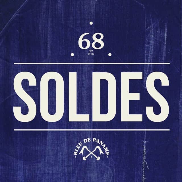 ブルー ドゥ パナムのインスタグラム：「SOLDES ➡️ @bdp_68 ✅  Bleu de Paname Boutique  68 rue saint-honoré  75001 Paris   #bleudepaname #soldes #sales」
