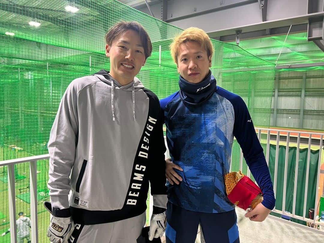 のインスタグラム：「遅くなりましたが、 明けましておめでとうございます。 今年も宜しくお願いします。  13日から徳之島自主トレに合流する予定です⚾️🔥  キャンプまでのスローガン。 怪我しない。体調崩さない。いっぱい練習する。」