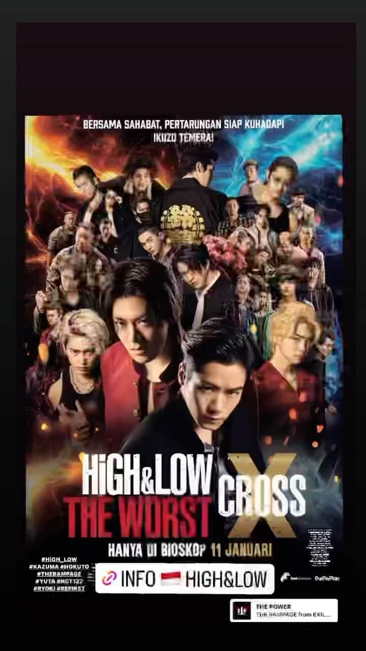 HiGH & LOWのインスタグラム